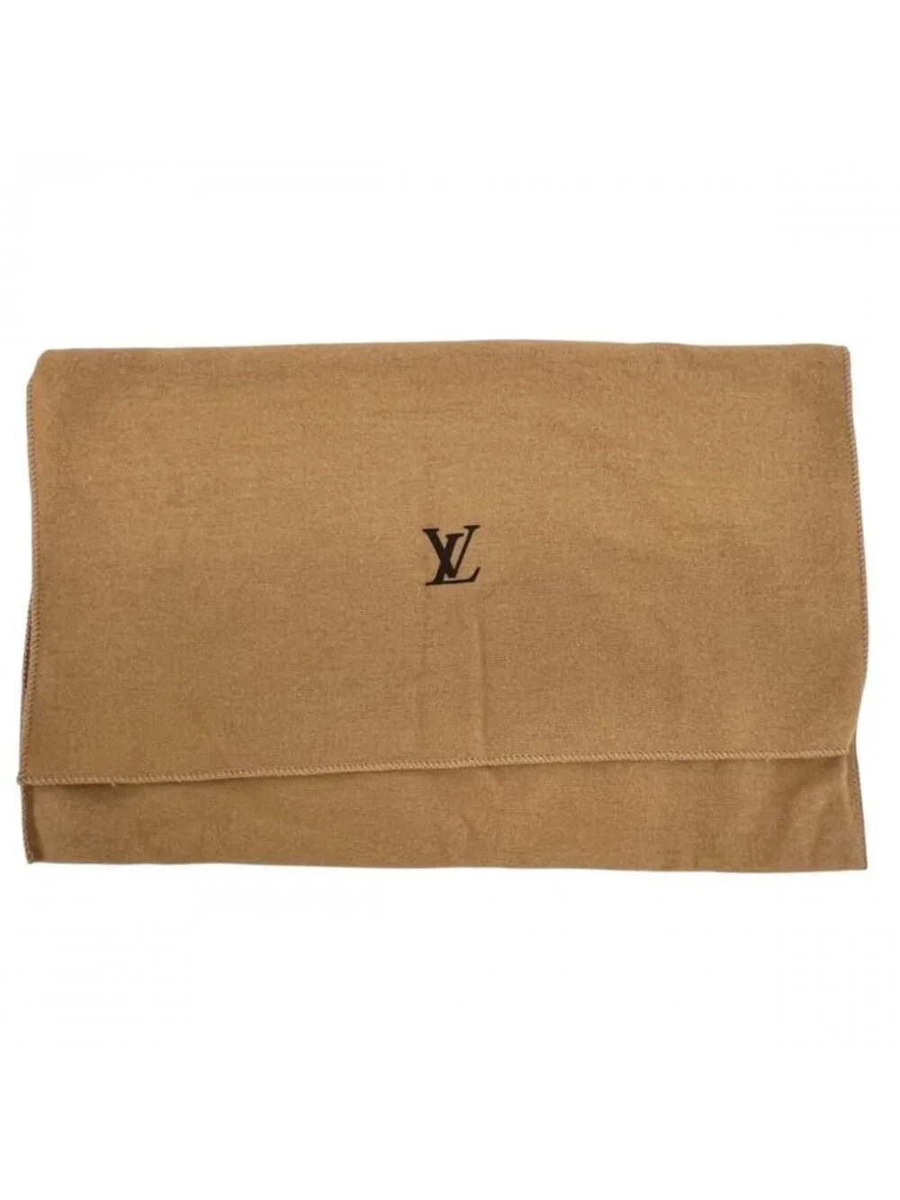 Louis Vuitton Handbag Trousse Makeup Pouch Damier Canvas Brown Gold